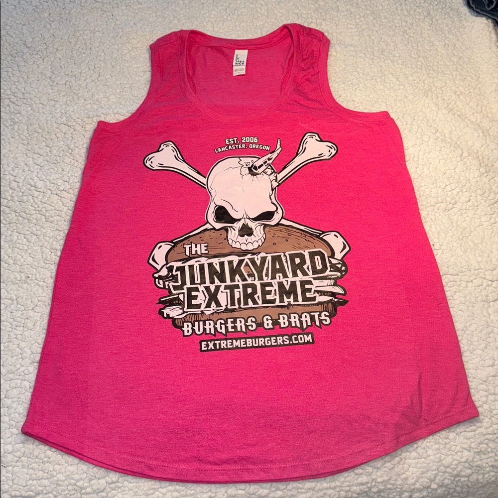Pink Junkyard Extreme Tank Top